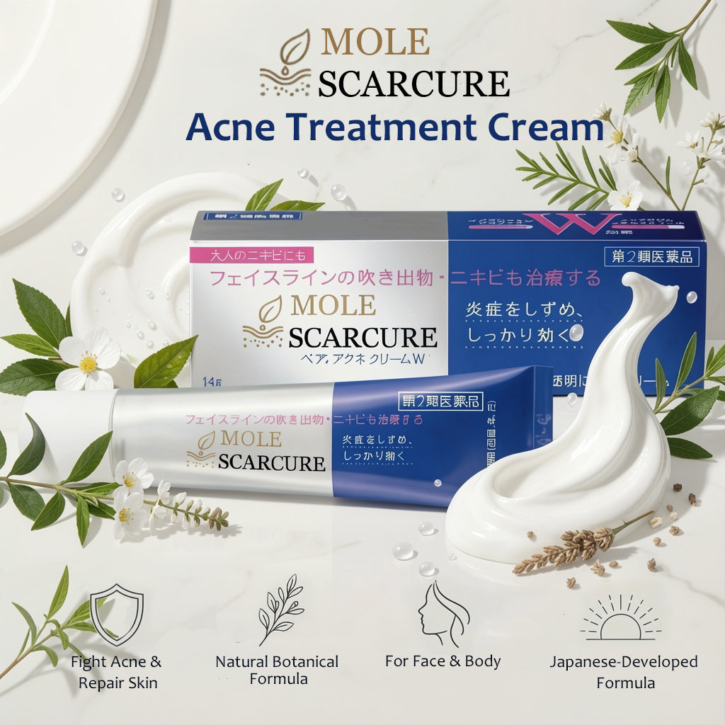 Molescarcure™ Advanced Acne Treatment✨💚(Fight Breakouts • Fade Acne Marks • Healthy-Looking Skin)