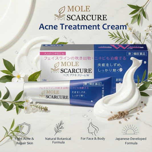Molescarcure Advanced Acne Treatment✨💚(Fight Breakouts • Fade Acne Marks • Healthy-Looking Skin)