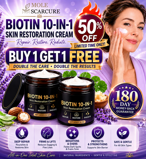 Molescarcure BIOTIN 10-IN-1 SKIN RESTORATION CREAM