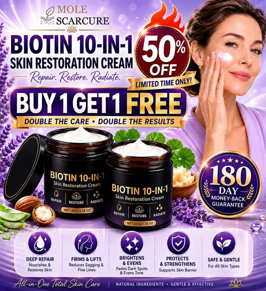 Molescarcure BIOTIN 10-IN-1 SKIN RESTORATION CREAM